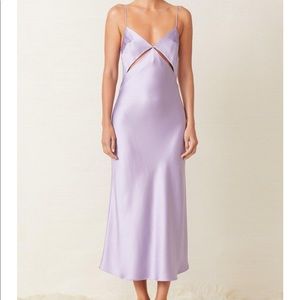 BEC + BRIDGE Mila Midi Dress In Lilac